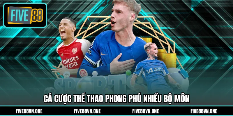 Cá cược thể thao phong phú nhiều bộ môn