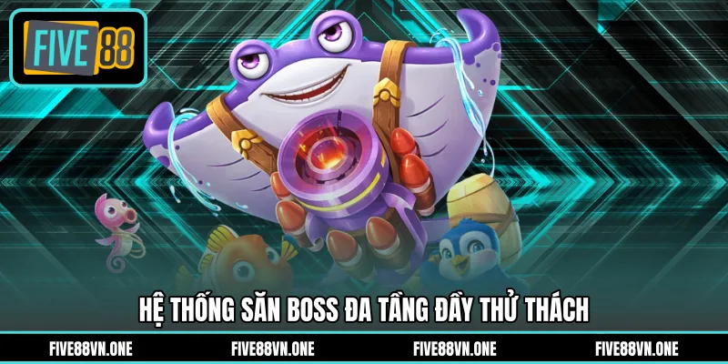 Hệ thống săn boss đa tầng đầy thử thách